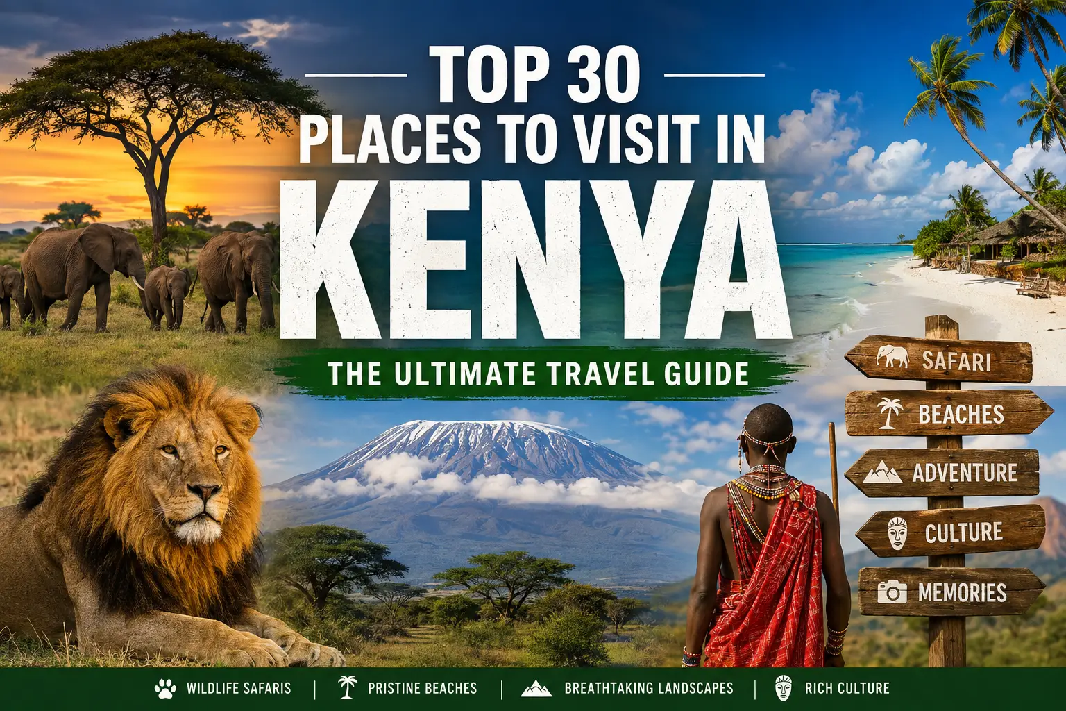 Top Tourist Destinations to Visit in Kenya